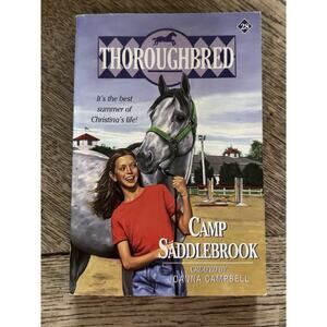Thoroughbred #28 Camp Saddlebrook by Joanna Campbell (1998, Digest Paperback)